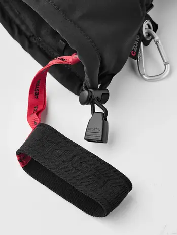 Hestra Heater Gauntlet - 5 finger - Black/Black
