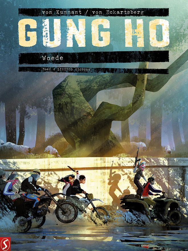 Gung Ho Limited Edition BOX + BOEK 123 Silvester Strips