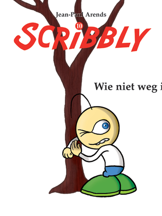 Scribbly 10: Wie niet weg is...