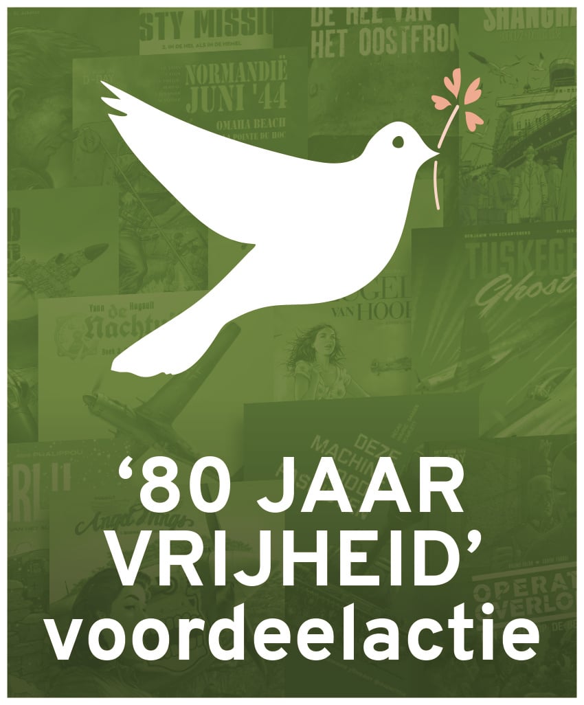 Silvester Strips heeft een groot assortiment aan Eerste en Tweede Wereldoorlog-verhalen in haar fonds. Om 80 jaar vrijheid te vieren is een selectie van deze oorlogsgerelateerde verhalen tijdelijk extra voordelig verkrijgbaar. BEKIJK HIER alle titels...