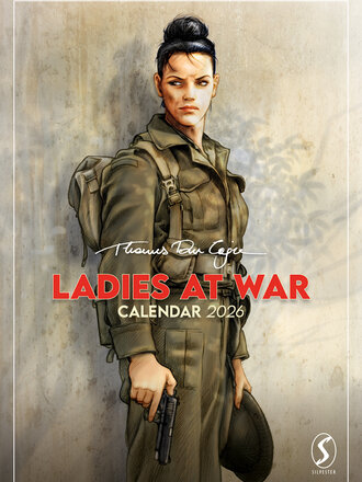 Ladies at war Thomas Du Caju 'Ladies at war' Kalender 2026 (PRE-ORDER)