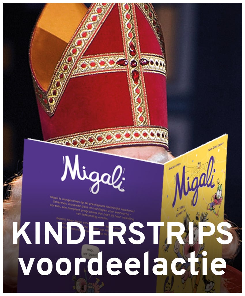 Met Sinterklaas en de feestdagen in aantocht is er geen beter moment om je kind van zijn beeldscherm weg te lokken met deze geweldige stripboeken. Onze strippakketten zijn tijdelijk in prijs verlaagd, dus geniet van extra voordelig leesplezier!