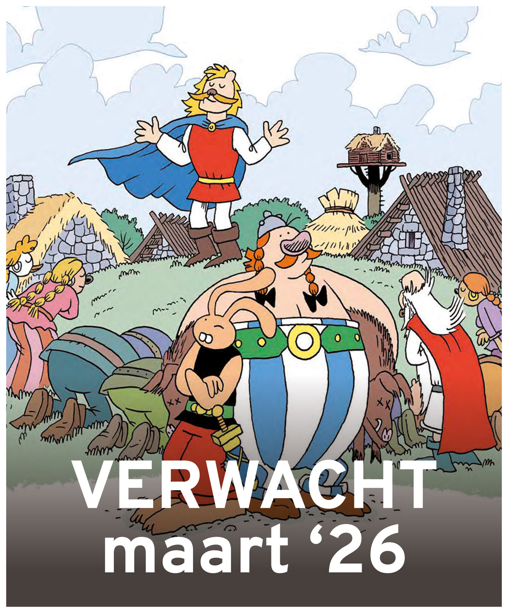 In maart wordt KOBIJN wakker in de wereld van ASTERIX! En kunnen jongere lezers hun hart ophalen bij nieuwe avonturen van ELFIE, EQUINOX, DE WOLF IN ZIJN ONDERBROEK, DE LEGENDARIËRS STORIES en nog veel meer...