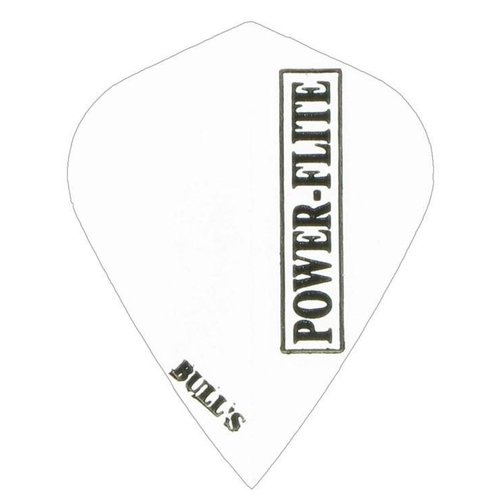 Bull's Ailette Bull's Powerflite - Kite Solid White