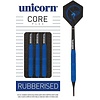 Unicorn Unicorn Core Plus Rubberised Blue Soft Tip - Fléchettes pointe Plastique