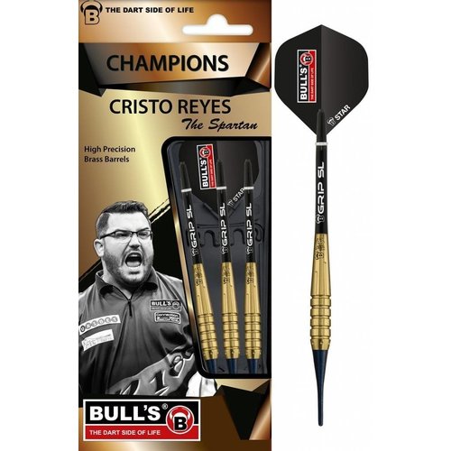 Bull's Germany BULL'S Cristo Reyes Brass Soft Tip - Fléchettes pointe Plastique