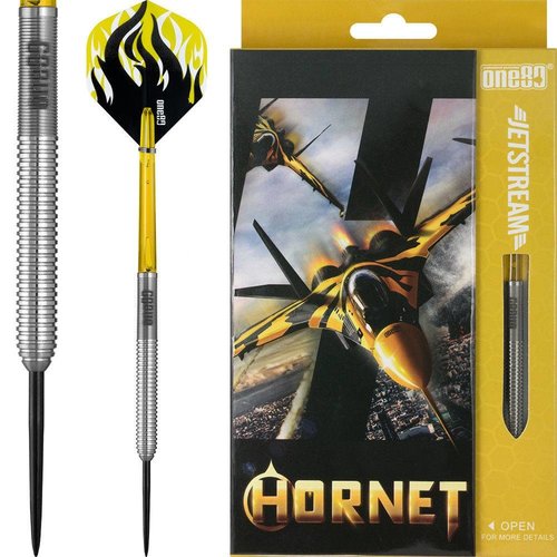 ONE80 One80 Jetstream Hornet 90% - Fléchettes pointe Acier