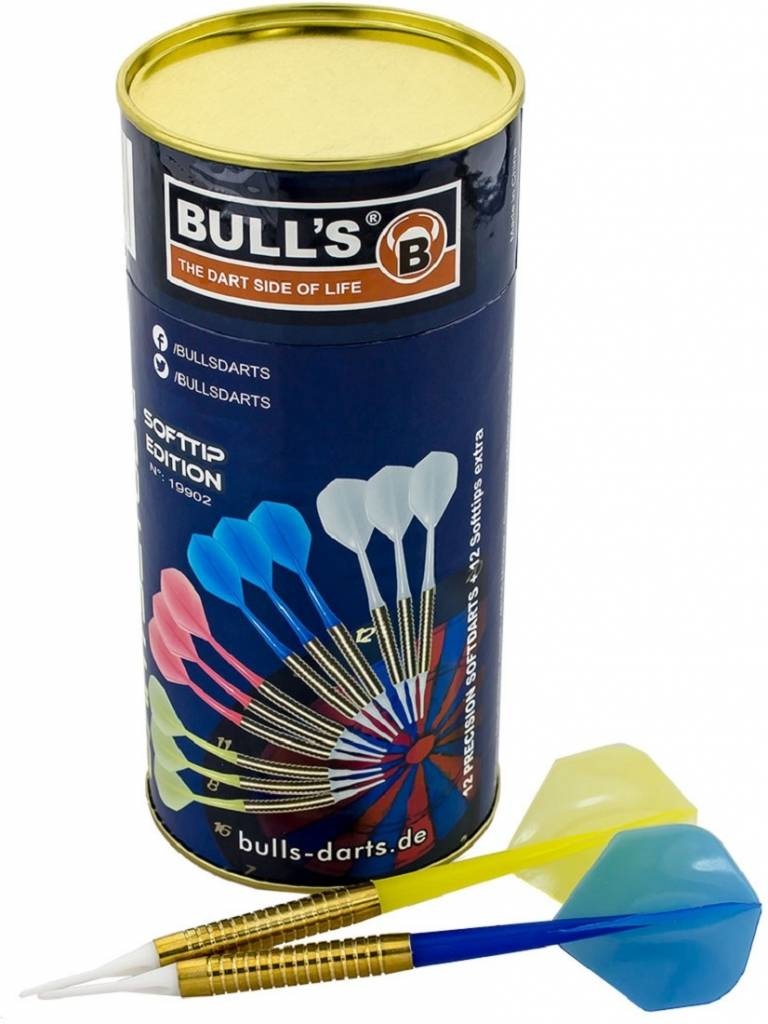 Bull's Tube Soft Tip darts 1/4 - Fléchettes pointe Plastique