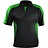 Chemise de Fléchettes Harrows Vivid Black & Green