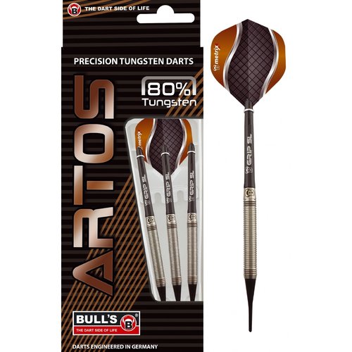 Bull's Germany BULL'S Artos AR2 80% Soft Tip - Fléchettes pointe Plastique