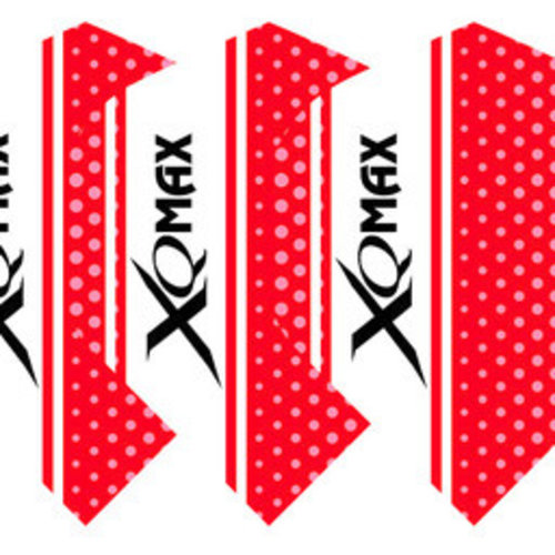 XQMax Darts XQMax Rubberised jeu de fléchettes Soft Tip - Fléchettes pointe Plastique
