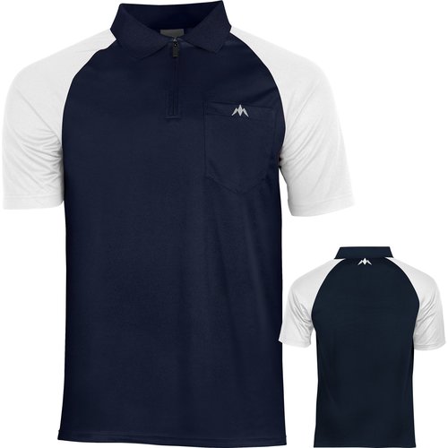 Mission Chemise de Fléchettes Mission Exos Cool SL Navy & White