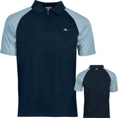 Chemise de Fléchettes Mission Exos Cool SL Navy & Sky