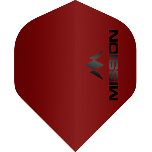 Mission Ailette Mission Logo Std NO2 Matte Red