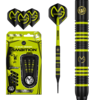 Winmau Winmau Michael van Gerwen Ambition Black Coated Brass Soft Tip - Fléchettes pointe Plastique