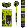 Winmau Winmau Michael van Gerwen Ambition Black Coated Brass - Fléchettes pointe Acier