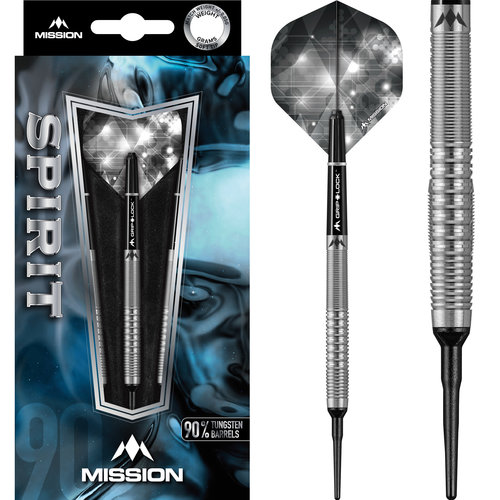 Mission Mission Spirit M4 90% Soft Tip - Fléchettes pointe Plastique