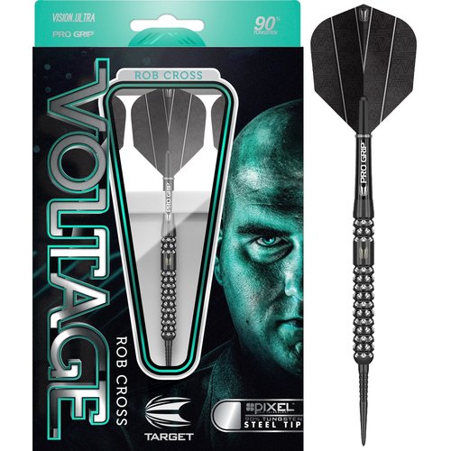 Target Target Rob Cross Pixel Black 90% - Fléchettes pointe Acier