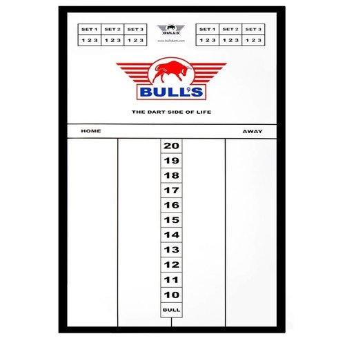 Bull's Bull's Styreen Scoreboard 45x30 cm - Compteur