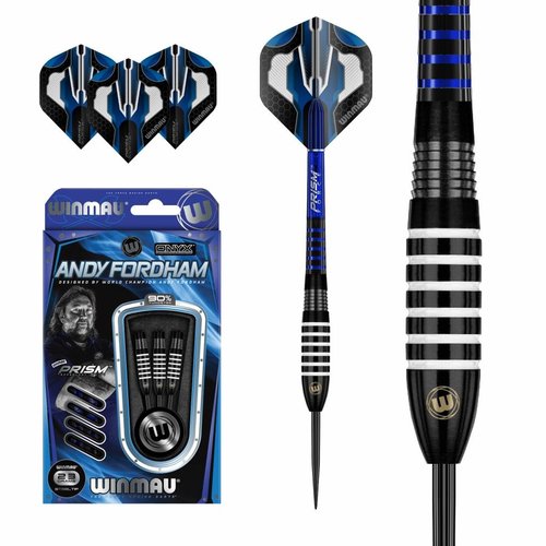 Winmau Winmau Andy Fordham Onyx 90% - Fléchettes pointe Acier