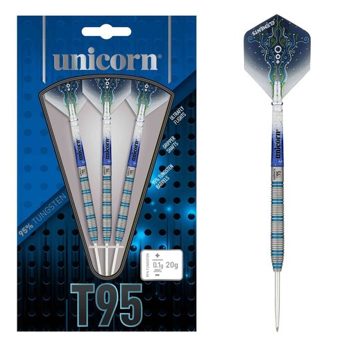 Unicorn Unicorn Core XL T95 A Blue 95% - Fléchettes pointe Acier