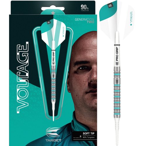 Target Rob Cross Gen 2 90% Soft Tip - Fléchettes pointe Plastique