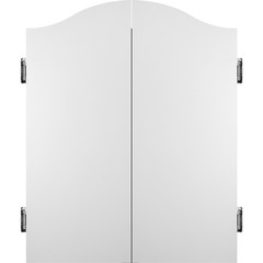 Mission Dartbord Deluxe Cabinet - Plain White