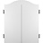 Mission Dartbord Deluxe Cabinet - Plain White