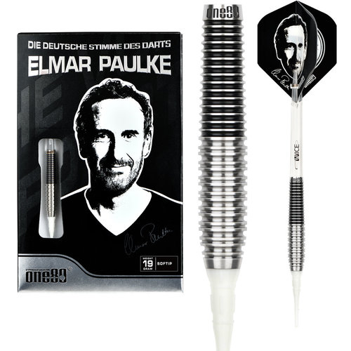 ONE80 ONE80 Elmar Paulke 90% Signature Soft Tip - Fléchettes pointe Plastique