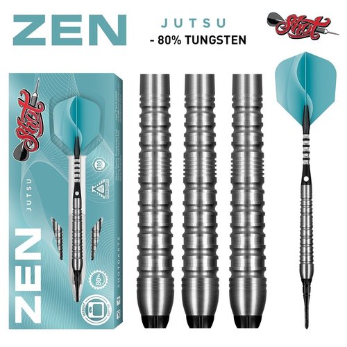 Shot Shot Zen Jutsu 80% Soft Tip - Fléchettes pointe Plastique
