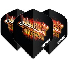 Ailette Winmau Rock Legends Judas Priest Flaming Logo