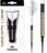 Mission Brett Claydon Black and Gold 90% - Soft Tip - Fléchettes pointe Plastique