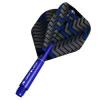 Ailette Mission Vex NO2 Black & Blue Mission Ailette Mission Vex NO2 Black & Blue