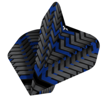 Ailette Mission Vex NO2 Black & Blue Mission Ailette Mission Vex NO2 Black & Blue
