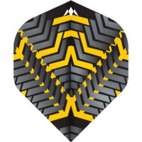 Ailette Mission Vex NO2 Black & Yellow Mission Ailette Mission Vex NO2 Black & Yellow