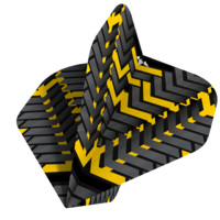 Ailette Mission Vex NO2 Black & Yellow Mission Ailette Mission Vex NO2 Black & Yellow