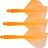 Ailette Condor Neon Axe Flight System - Standard Orange