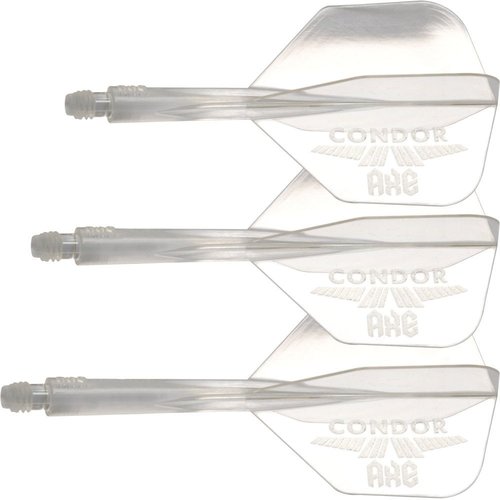 Condor Ailette Condor Axe Logo Flight System - Small Clear & Silver