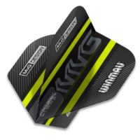 Ailette Winmau Prism Alpha Black MVG Green Winmau Ailette Winmau Prism Alpha Black MVG Green