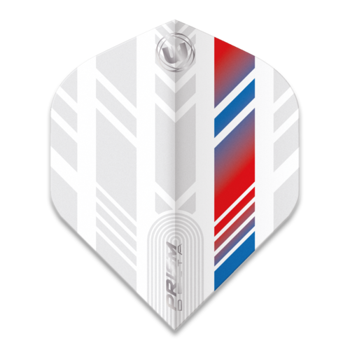 Winmau Ailette Winmau Prism Delta Extra Thick White & Red-Blue