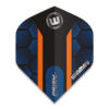 Winmau Ailette Winmau Prism Alpha Extra Thick Blue & Orange Stripe