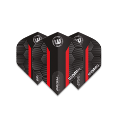 Ailette Winmau Prism Alpha Extra Thick Black & Red Stripe