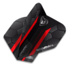 Winmau Ailette Winmau Prism Alpha Extra Thick Black & Red Stripe