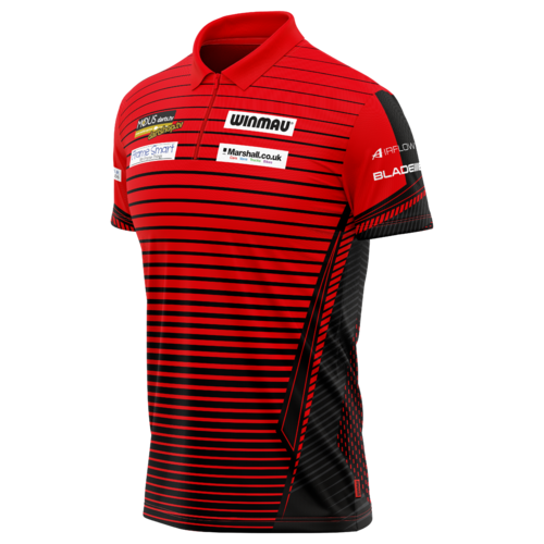 Winmau Chemise de Fléchettes Winmau Joe Cullen Polo