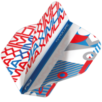 Ailette Josh Payne Hardcore Maximum White & Blue Red Dragon Ailette Josh Payne Hardcore Maximum White & Blue