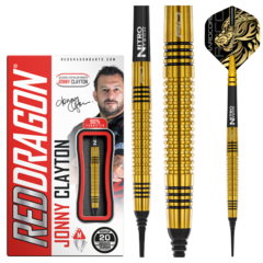 Red Dragon Jonny Clayton Gold 90% Soft Tip