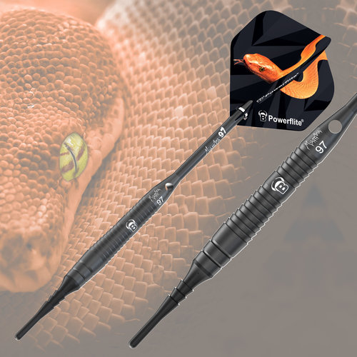 Bull's Germany BULL'S Mamba97 M4 Soft Tip - Fléchettes pointe Plastique