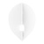 Ailette L-Style Champagne L2 Teardrop White