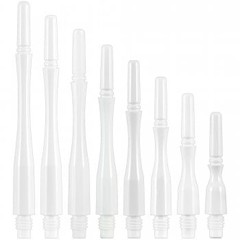 Tiges Cosmo Darts Fit Tiges Gear Hybrid - Clear White - Spinning