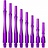 Tiges Cosmo Darts Fit Tiges Gear Hybrid - Clear Purple - Locked